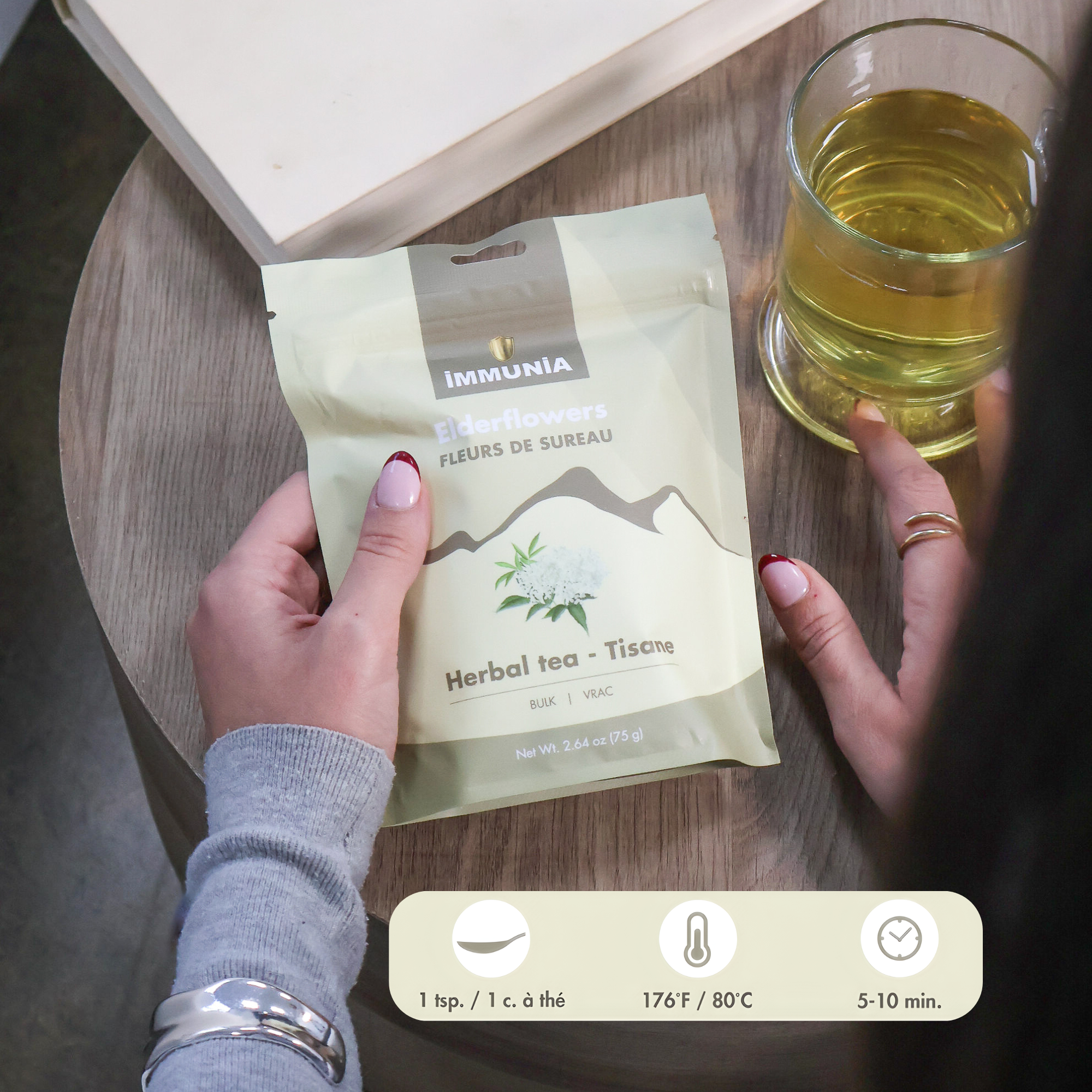 infusion chaude naturelle pour systeme immunitaire hiver