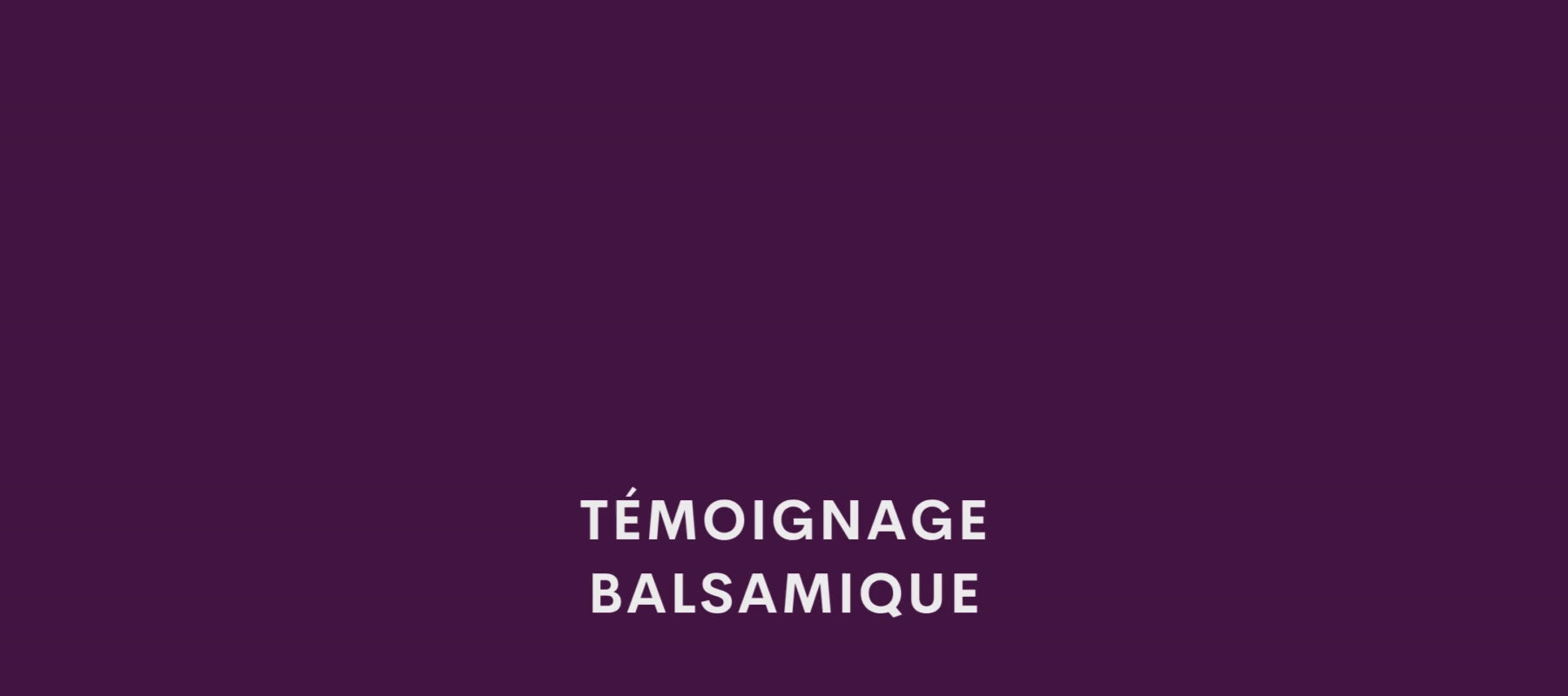 Vinaigre Balsamique Santé avec CAMERISE3