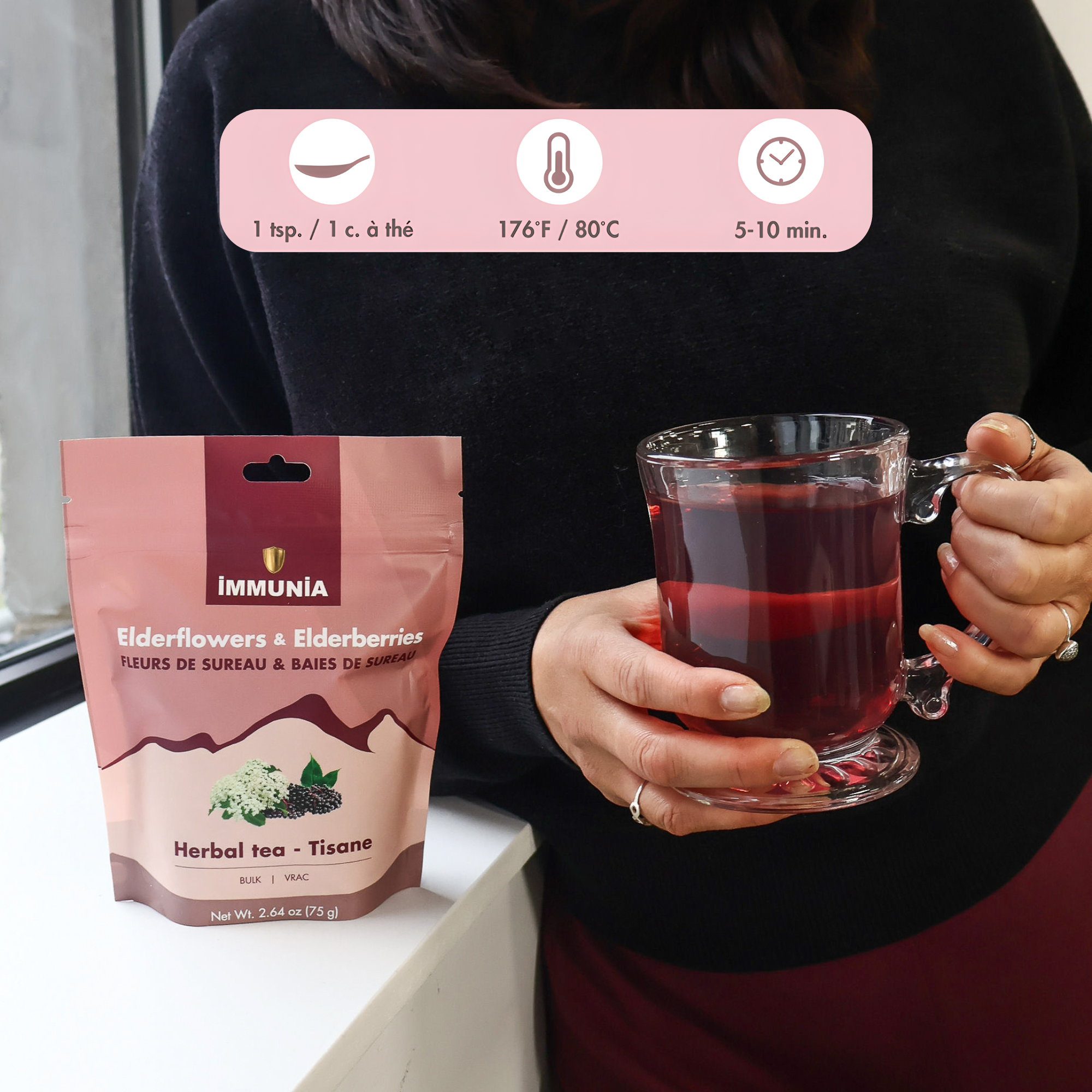 tisane fruitee antioxydante aux baies sauvages